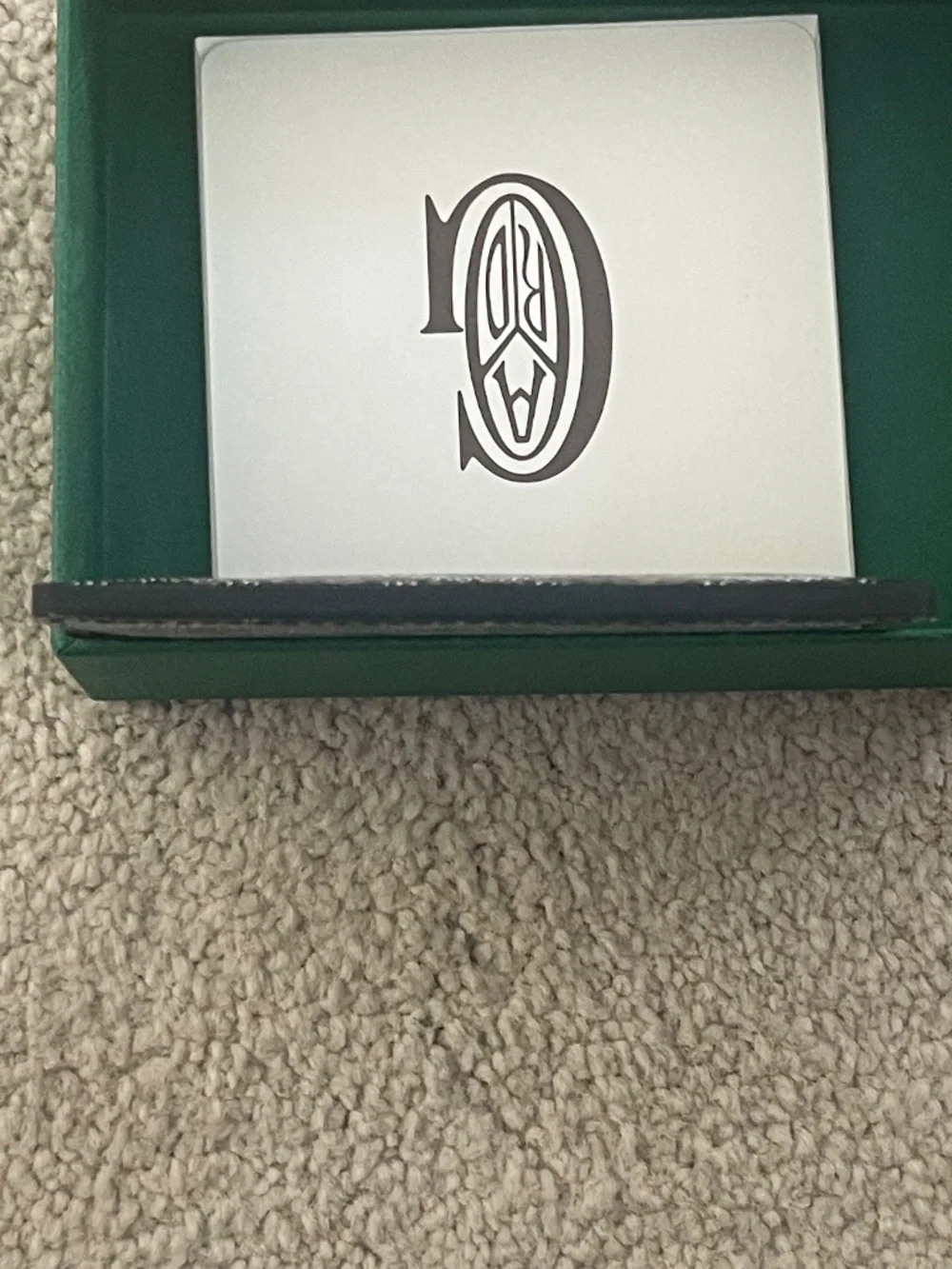 New Goyard Black Cardholder